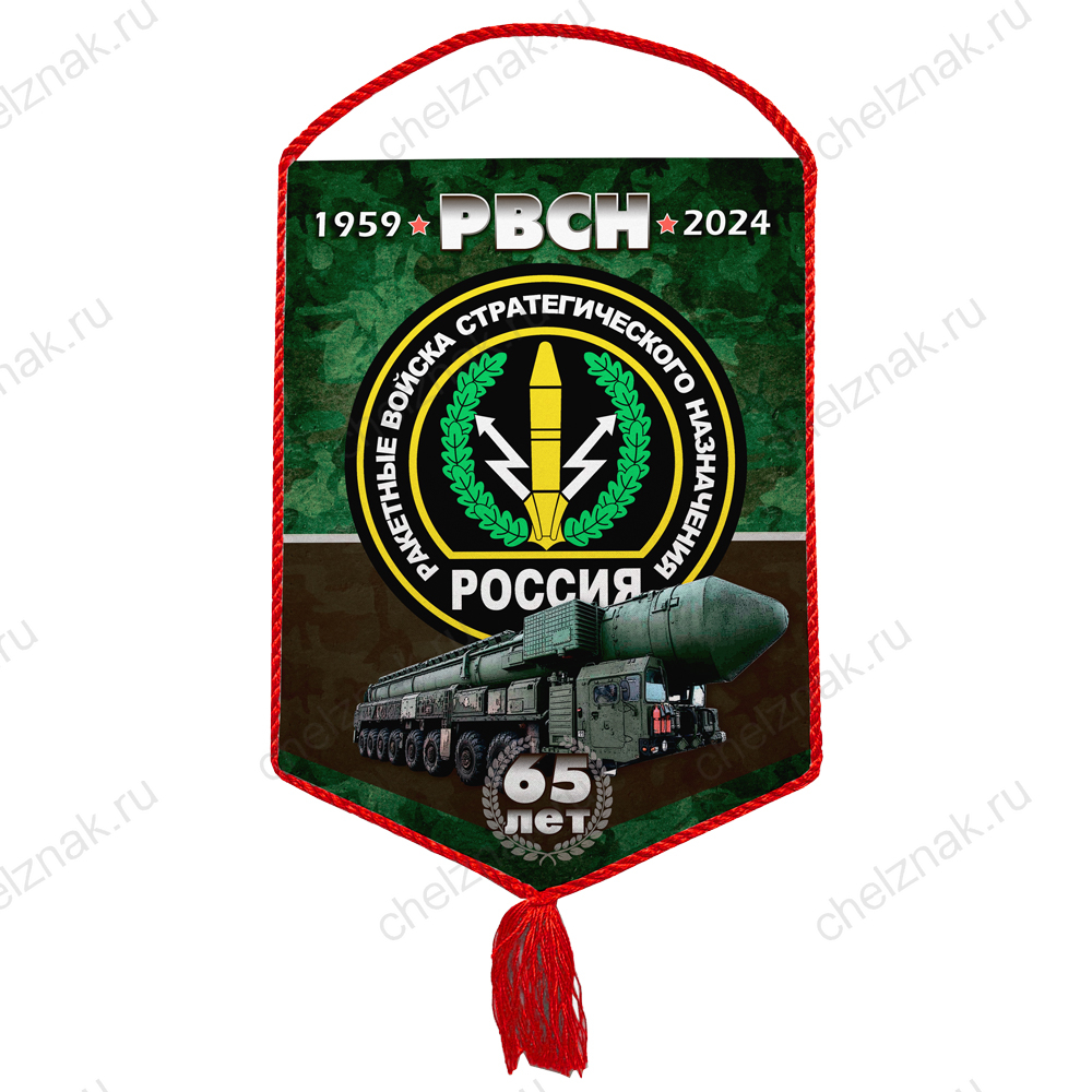 Вымпел «65 лет РВСН»