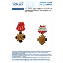 Знак отличия Судебного департамента при Верховном Суде Российской Федерации «За усердие» I степени