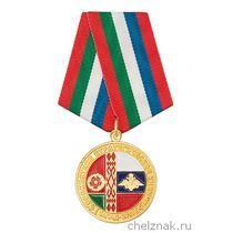 Медаль «Совместное стратегическое учение "Запад-2013"» с бланком удостоверения
