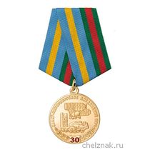 Медаль «30 лет Санкт-Петербургскому соединению ПВО»