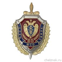 Знак «85 лет правительственной связи»