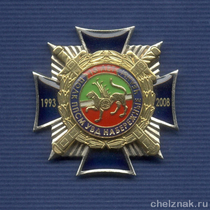 Знак «15 лет полку ППСМ УВД г. Набережные Челны»