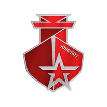Знак «ЮНФЛОТ» на двух пуссетах