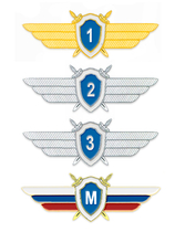 Нагрудный знак военных следственных органов СК РФ «Квалификационный класс» Нагрудный знак военных следственных органов СК РФ «Квалификационный класс»