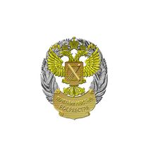 Лацканный знак к званию «Почетный работник Росреестра»