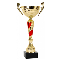 Кубок с ручками №127239, золото/красный