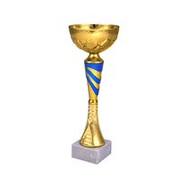 Кубок №127330, золото/синий