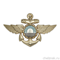 Нагрудный знак морской авиации ТОФ ВМФ России