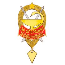 Знак «За операции в боевых условиях»
