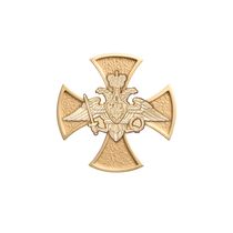 Лацканный знак к медали «Воин-доброволец»