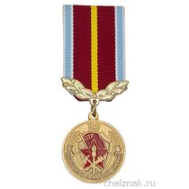 Медаль «100 лет пожарной охране» для СНГ с бланком удостоверения