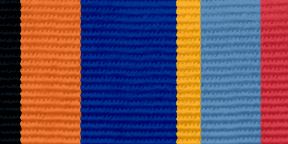 Лента к медали 12288 «60 лет космическим войскам ВКС России»
