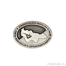 Знак на лацкан «Избирательная комиссия ХМАО-Югры»