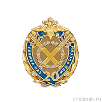 Знак «20 лет службе ИАЗ МВД РФ»