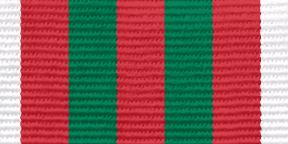 Лента к знаку 4619 За службу на Кавказе С-2105-Г14