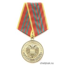 Медаль  «За отличие в военной службе» 3 степени, ФСО России с бланком удостоверения