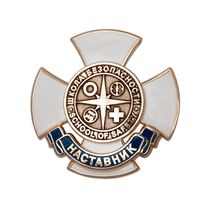 Нагрудный знак ВДЮОД "Школа безопасности" «Почётный наставник»