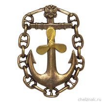 Нагрудный знак «Старший механик» РФ