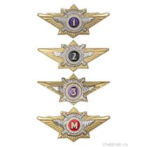 Знак классности МВД, офицерский состав