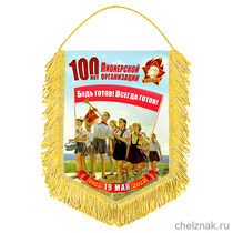 Вымпел «100 лет пионерии»
