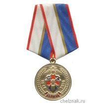 Медаль «95 лет службе тыла МВД РФ»