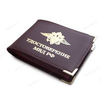 Обложка для удостоверения «МВД России»