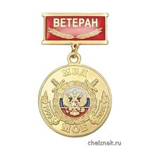 Медаль «15 лет МОБ МВД России 1993-2008» (на планке - Ветеран, смола)