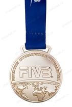 Копия олимпийской медали «Волейбол FIVB» 2014г.