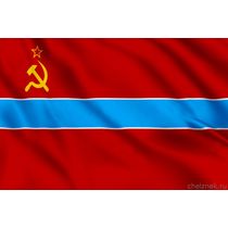 Флаг Узбекской Советской Социалистической Республики