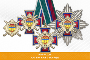 Награды Аргунской станицы ЗКВ