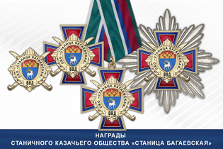 Награды Станичного казачьего общества «Станица Багаевская» ВВД