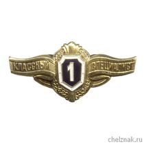 Нагрудный знак МО России «Классный специалист» I класса