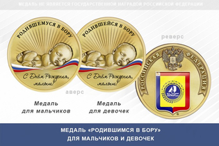 Медаль «Родившимся в Бору»