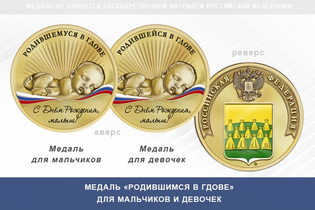 Медаль «Родившимся в Гдове»