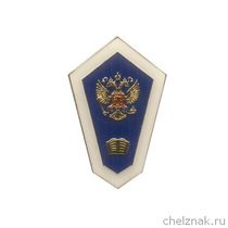 Нагрудный знак (ромб)«Об окончании гуманитарного ССУЗа»(винт)