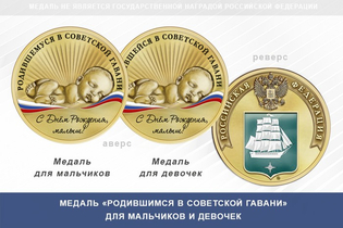 Медаль «Родившимся в Советской Гавани»