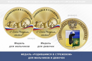 Медаль «Родившимся в Стрежевом»