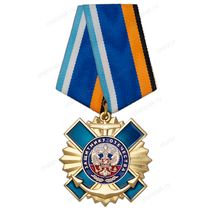 Знак с якорем на колодке «Защитнику Отечества»