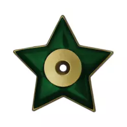 Элемент Звезда «Зелёная» (вид 2)