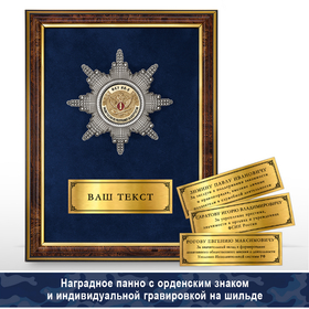 Панно Медали ФКУ ИК-8 УФСИН России по Республике Башкортостан