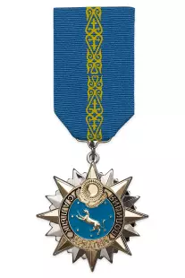 Медаль «30 лет налоговой полиции Казахстана. Ветеран»