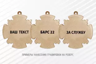 Знак «135 лет Уссурийскому казачьему войску» с бланком удостоверения, дополнительное фото 1