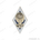Знак (ромб) «Об окончании Московского ГТУГА» (МГТУГА) (Винт)