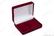 Футляр флокированный прямоугольный (7*4,9 см), бордовый