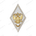 Квалификационный знак (ромб) «За окончание с отличием ВА и ВУ МО РФ с высшей подготовкой» (винт)