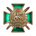 Знак «110 лет пограничным войскам» с бланком удостоверения