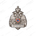 Знак нагрудный «Кадет-отличник, МЧС» 2 степень (серебро)