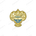 Знак на лацкан «Герб Росавиации» на пуссете