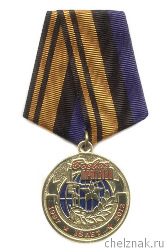Медаль «15 лет Боевому братству. Долг и Честь»
