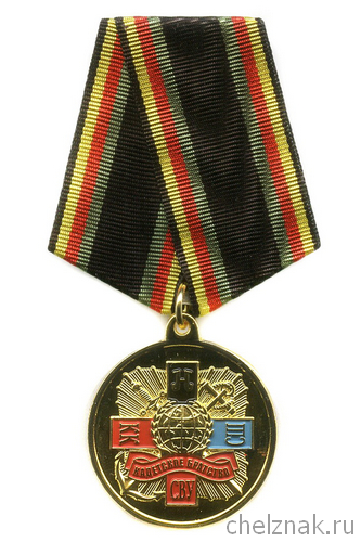 Медаль Международной Ассоциации «Кадетское братство» с бланком удостоверения